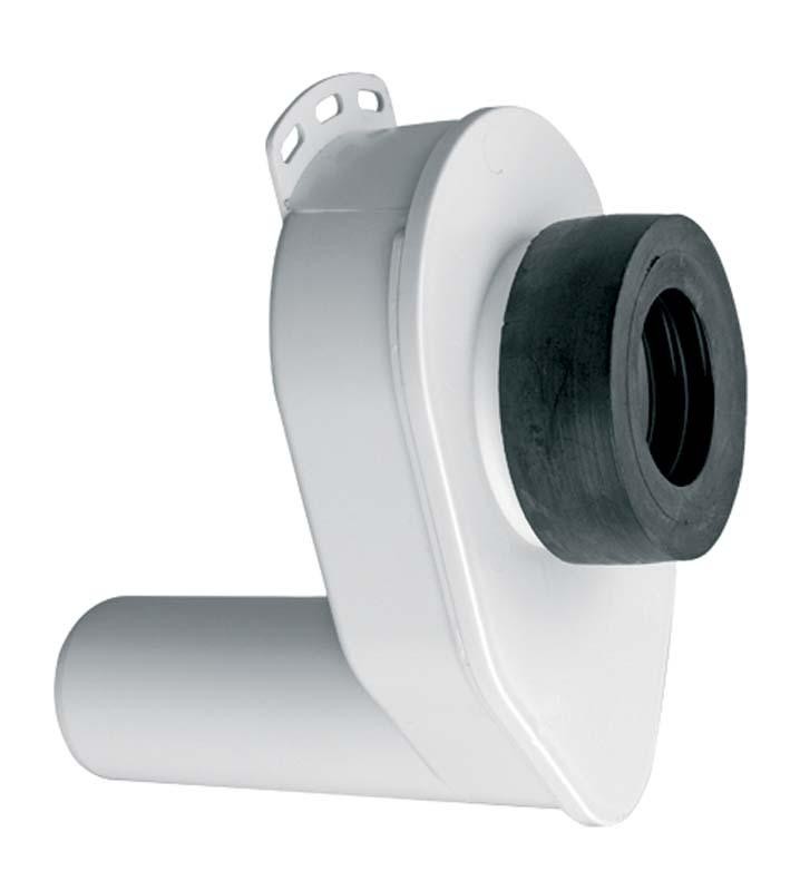 Sifonas pisuarui potinkinis horizontalus