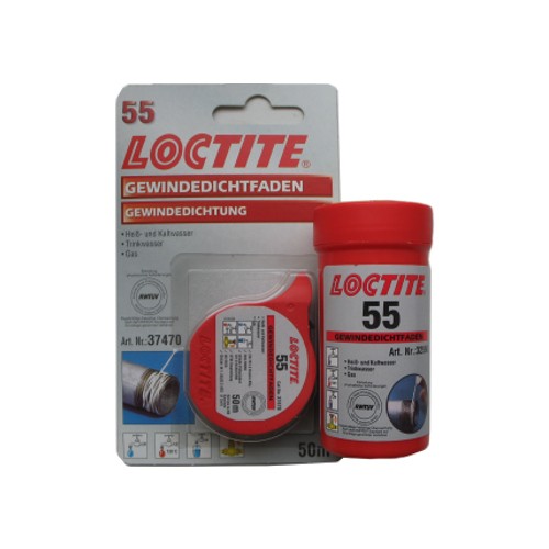 Sriegių sandarinimo siūlas "Loctite 55